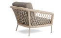 Life Outdoor Living Lima loungestoel beige detail