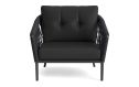 Life Outdoor Living Lima loungestoel lava / soltex grafiet