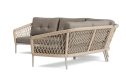 Lima loungeset van Life outdoor living in de kleur beige achterzijde