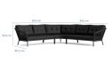 Life Outdoor Living Lima loungeset afmetingen