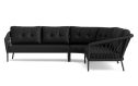 Lima loungeset van Life outdoor living in de kleur lava