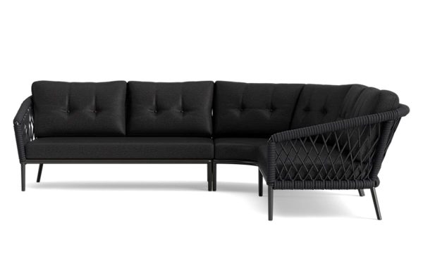 Lima loungeset van Life outdoor living in de kleur lava