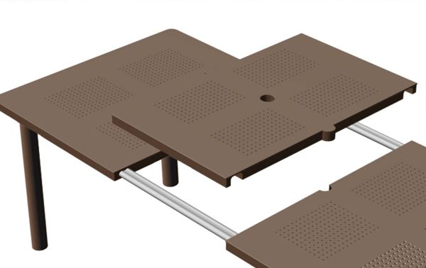 Tussendeel Nardi uitschuifbare tafel