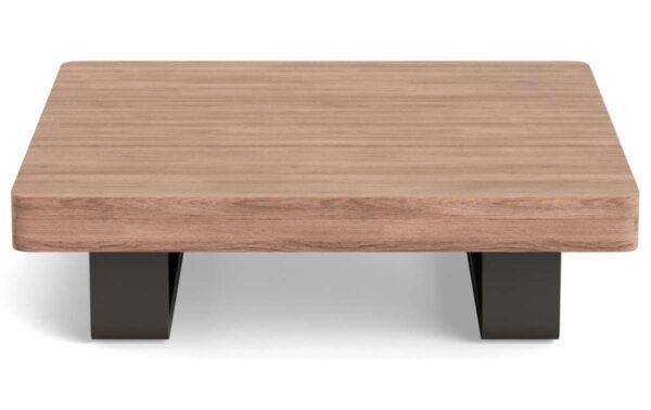 Life Outdoor Living Fitz Roy salontafel 83 x 83 cm | Lava - Robuust teak