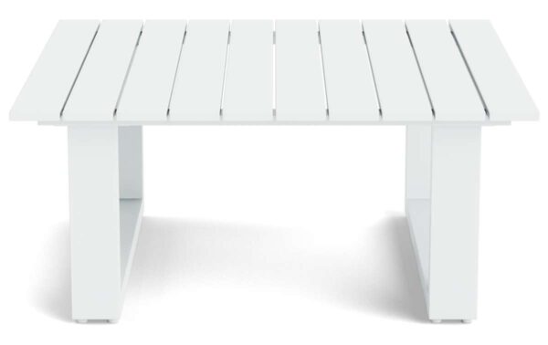 Life Outdoor Living Ibiza salontafel 85 x 85 cm | Wit