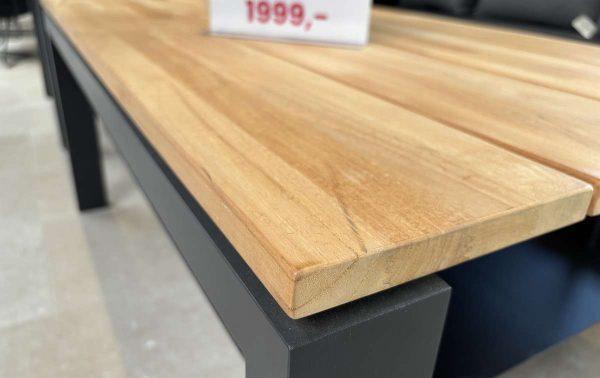 Timber loungeset, laatste showmodel bij De Vries XL